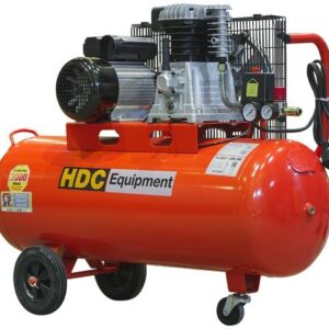 Компрессор HDC HD-A101 ременной (396 л/мин, 10 атм, ременной, масляный, ресив. 100 л, 220 В, 2.20 кВт)
