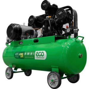Компрессор ECO AE-1005-2 ременной (580 л/мин, 8 атм, ременной, масляный, ресив. 100 л, 380 В, 3.00 кВт)