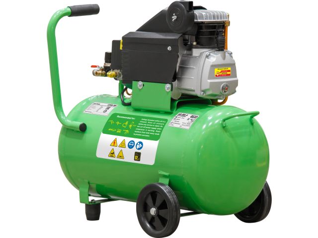 Компрессор ECO AE-501-4 коаксиальный (260 л/мин, 8 атм, коаксиальный, масляный, ресив. 50 л, 220 В, 1.80 кВт) — изображение 6