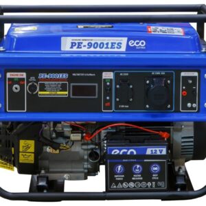 Электростанция (генератор бензиновый) ECO PE-9001ES (электростарт, 6,5 кВт, 220 В, автозапуск*, бак 25.0 л, вес 81.9 кг)